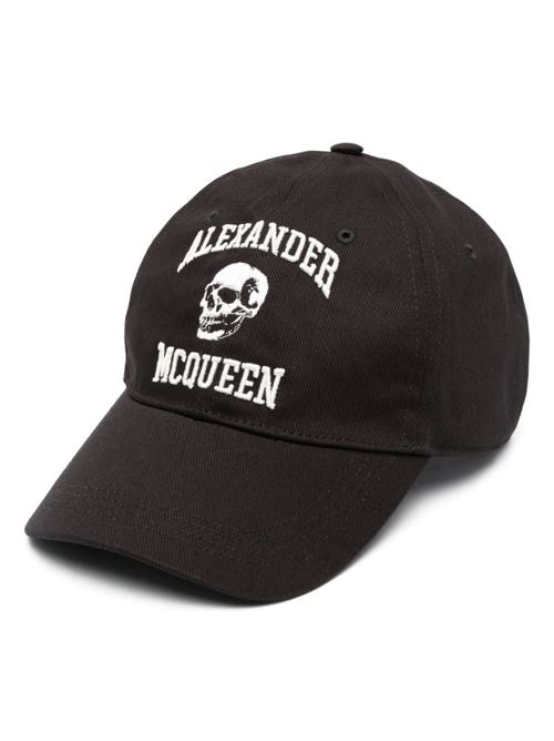 Cappello con logo ALEXANDER MCQUEEN | 7594504105Q1078